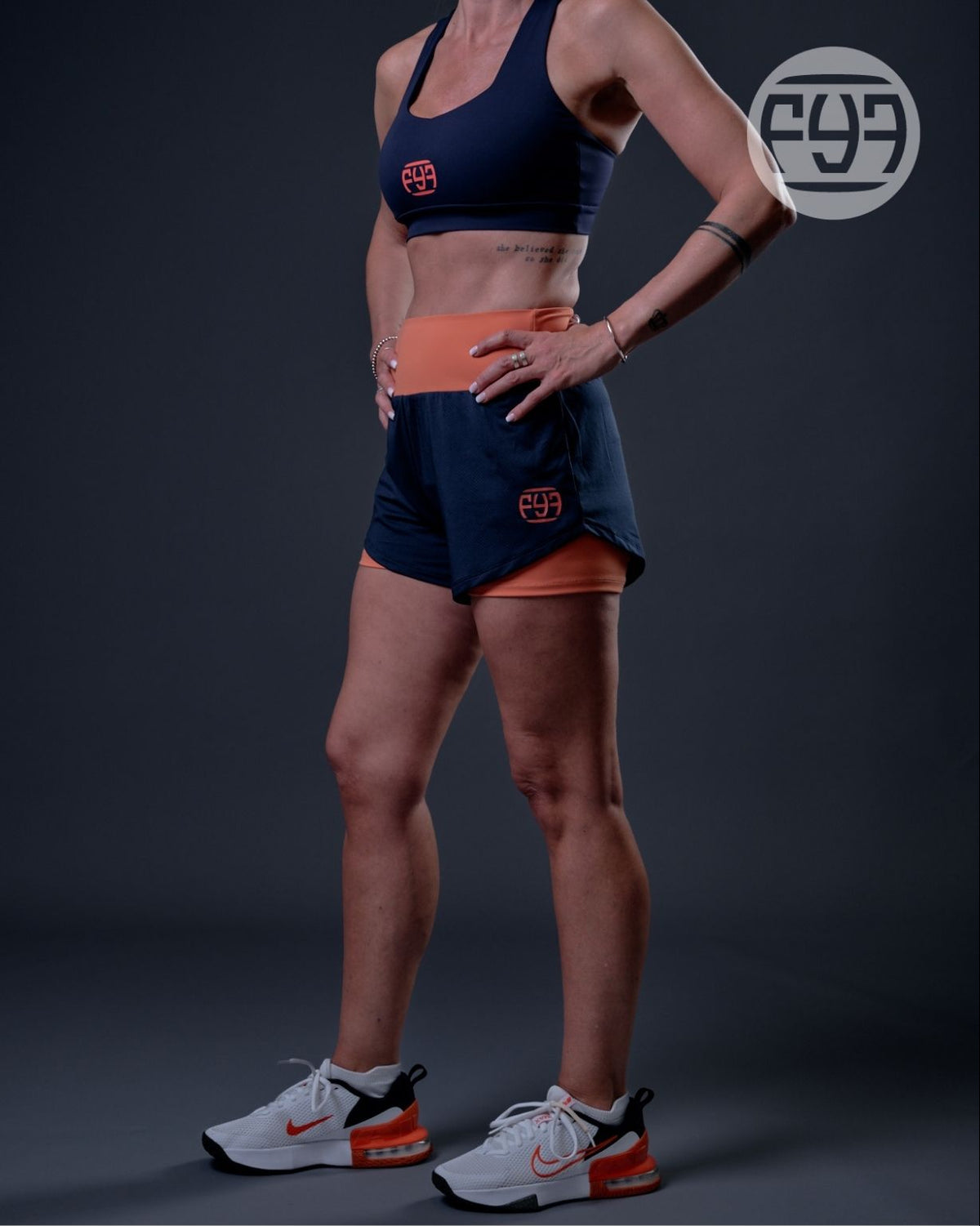 Brassière sport femme SKILL Navy