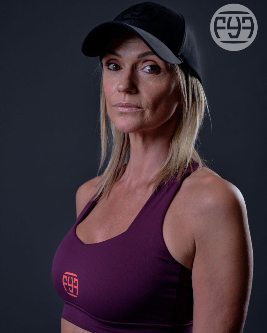 Brassière sport femme SKILL Purple