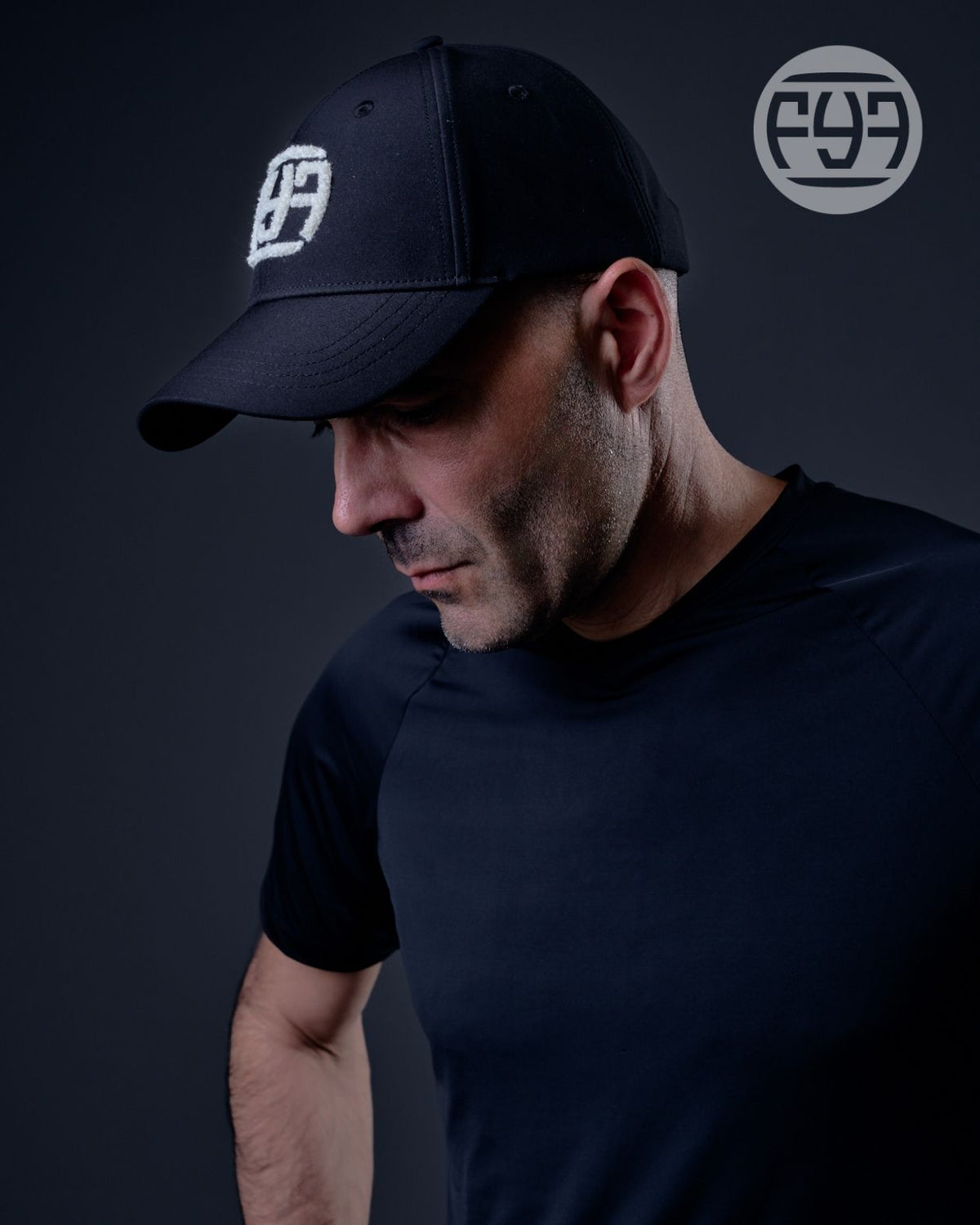 Casquette POWER unisexe Black logo Ecru