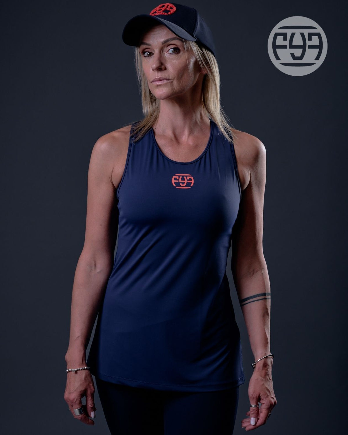 T-shirt sport femme HOOK Navy