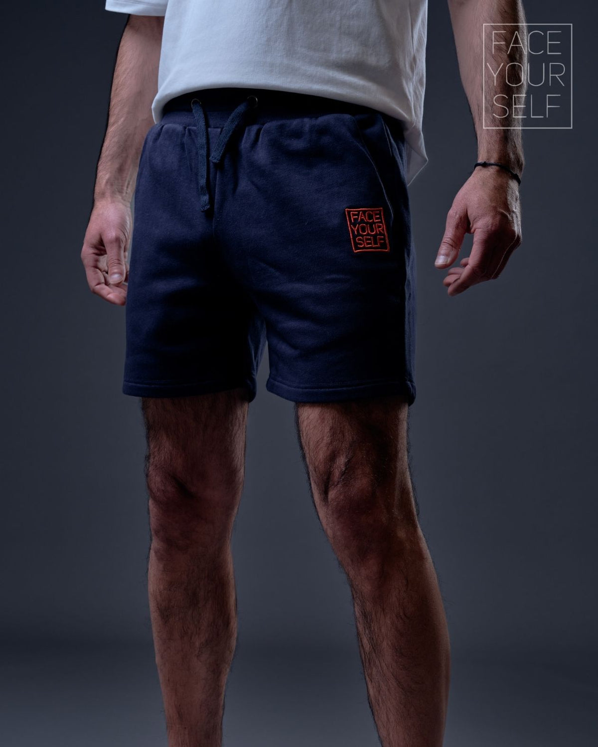 Short homme relax HIGH navy