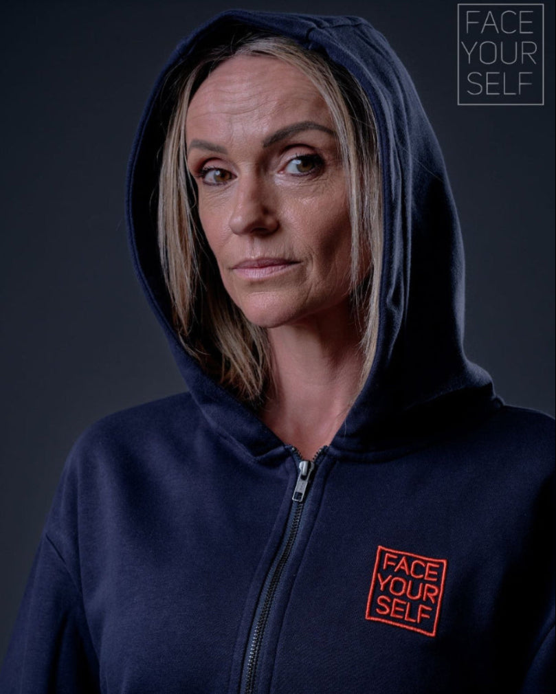 Veste zippée femme PROUD Navy