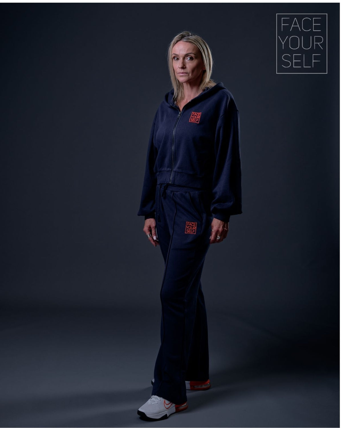 Pantalon survêtement femme HOPE Navy