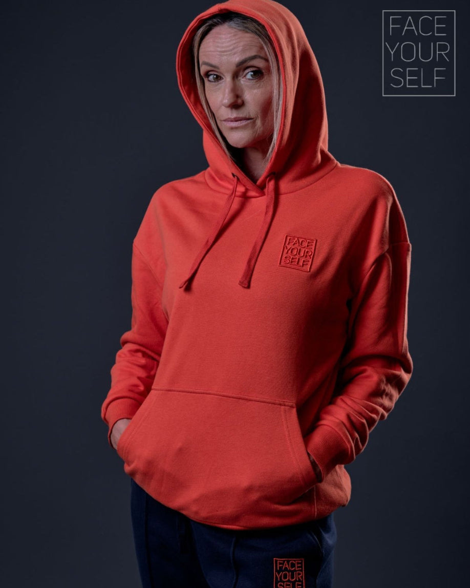 Hoodie unisexe TRUST Orange