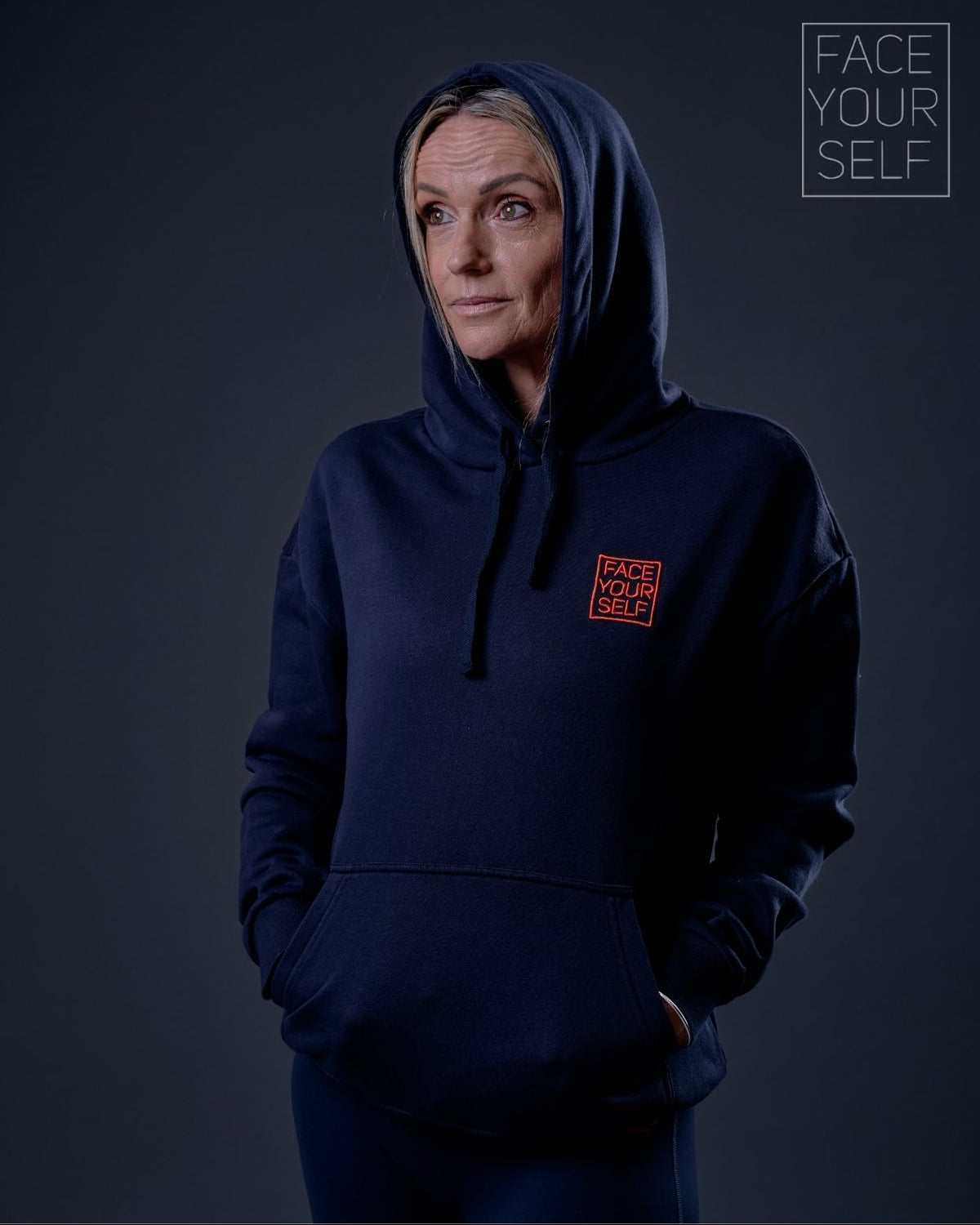 Hoodie unisexe TRUST Navy