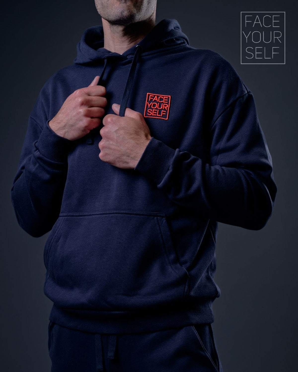 Hoodie unisexe TRUST Navy