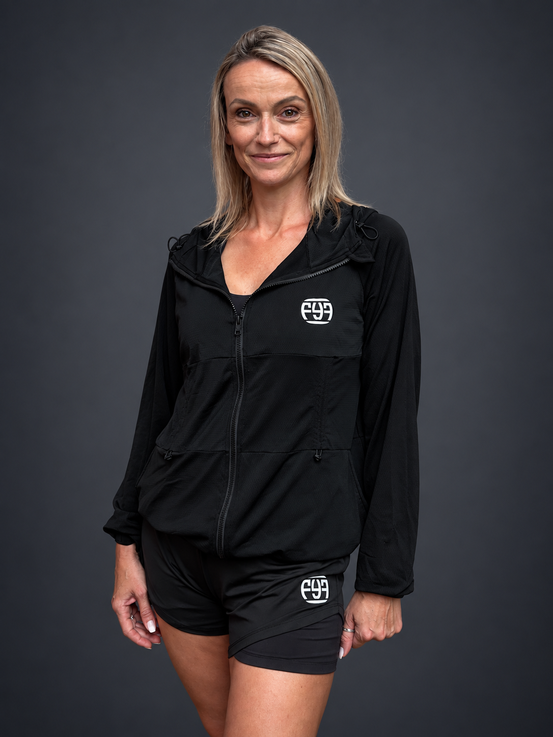 Veste de sport unisexe STRONG Black