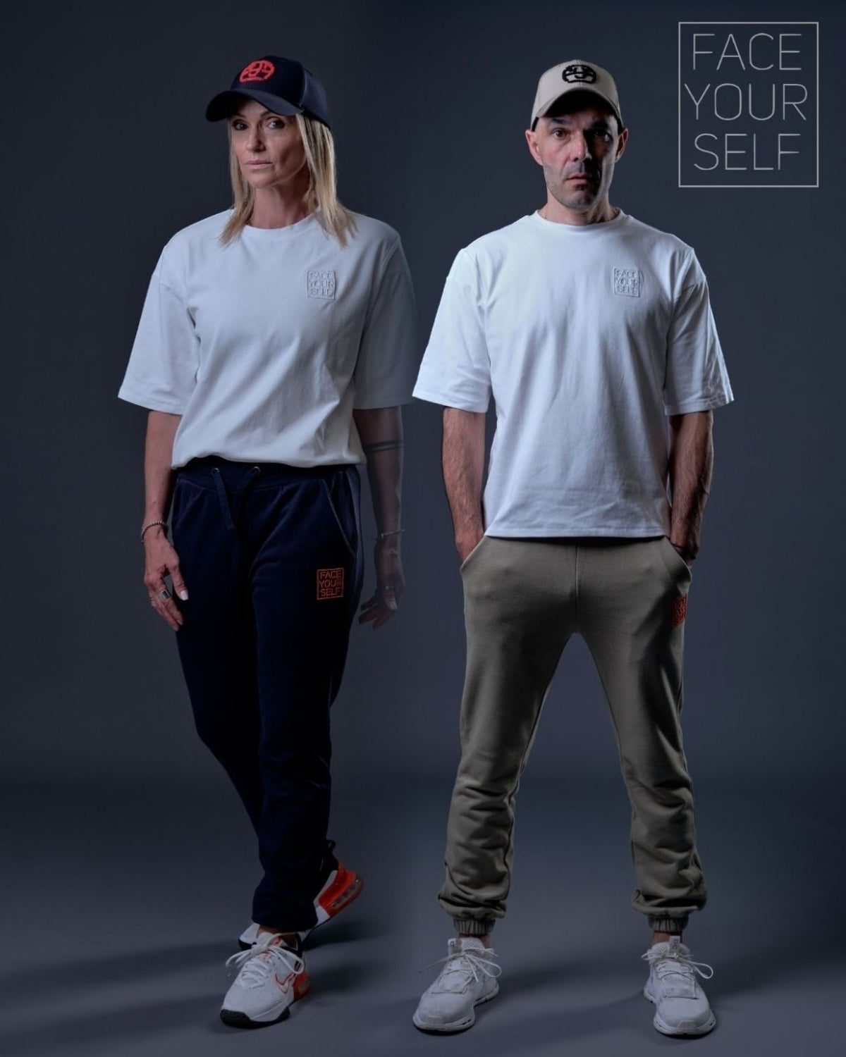 Tee shirt unisexe BELIEVE blanc