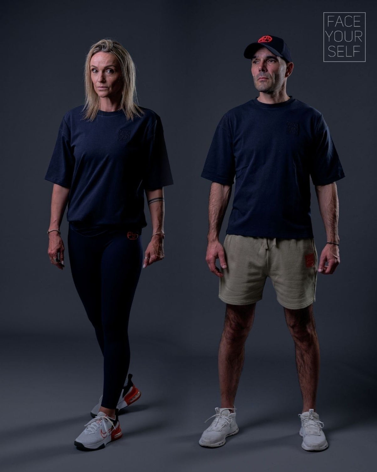 Tee shirt unisexe BELIEVE navy