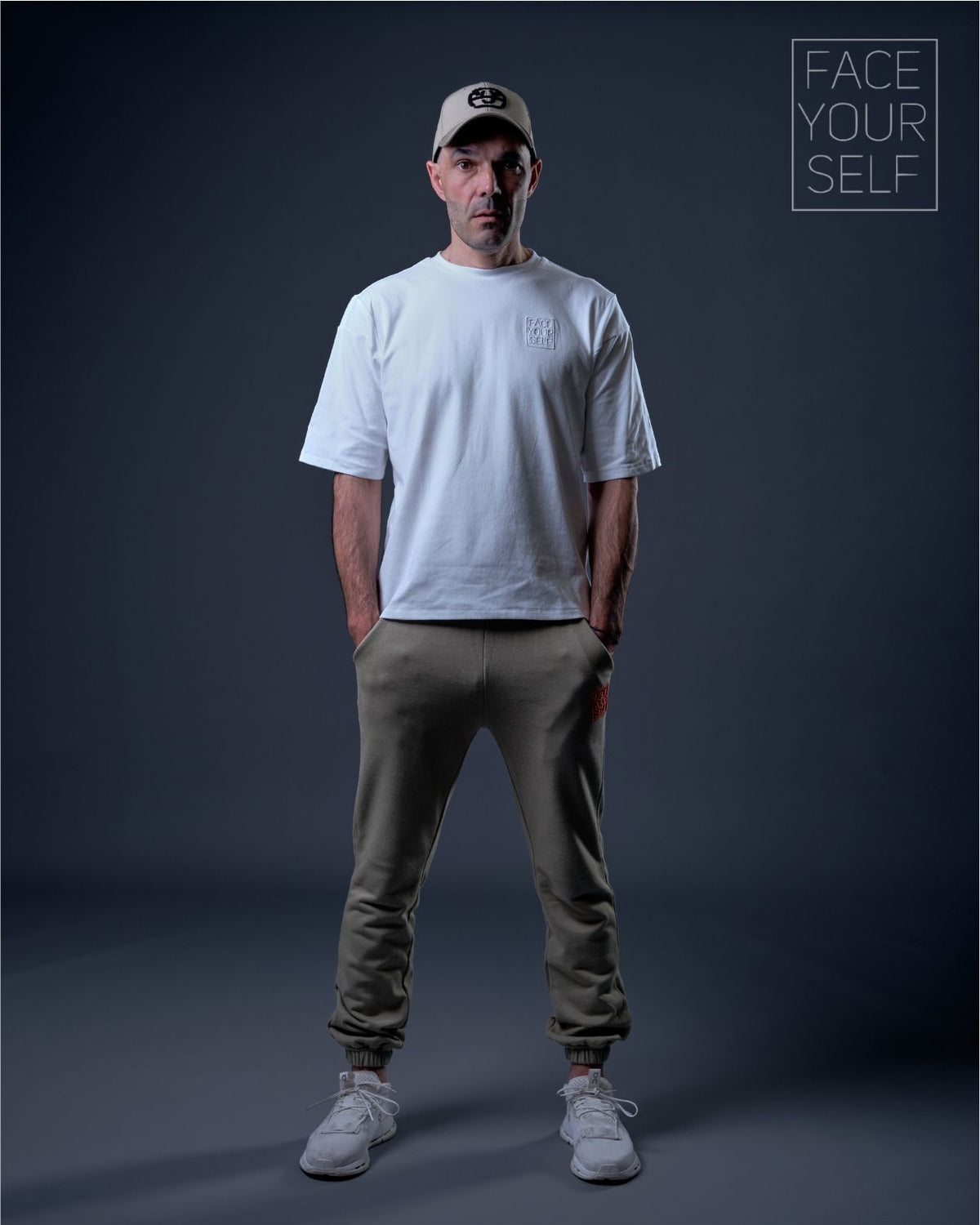 Tee shirt unisexe BELIEVE blanc