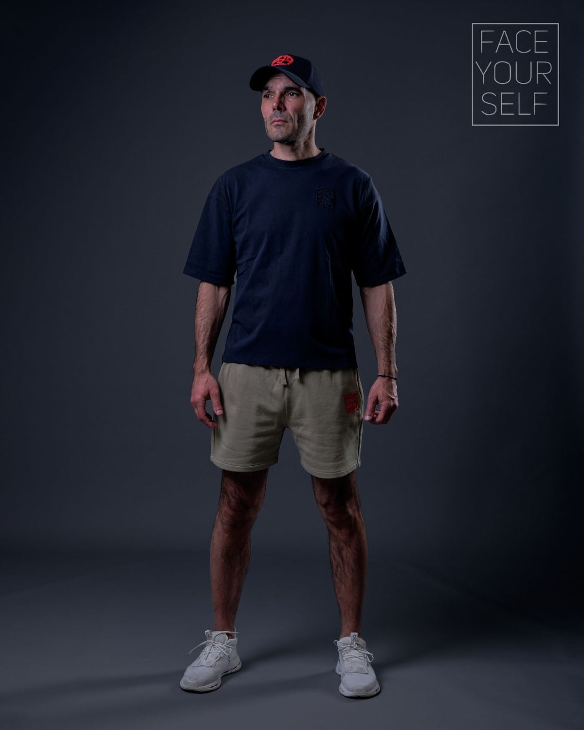 Short homme relax HIGH kaki