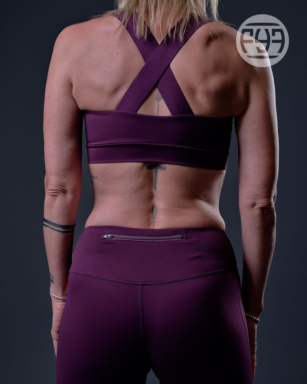 Brassière sport femme SKILL Purple