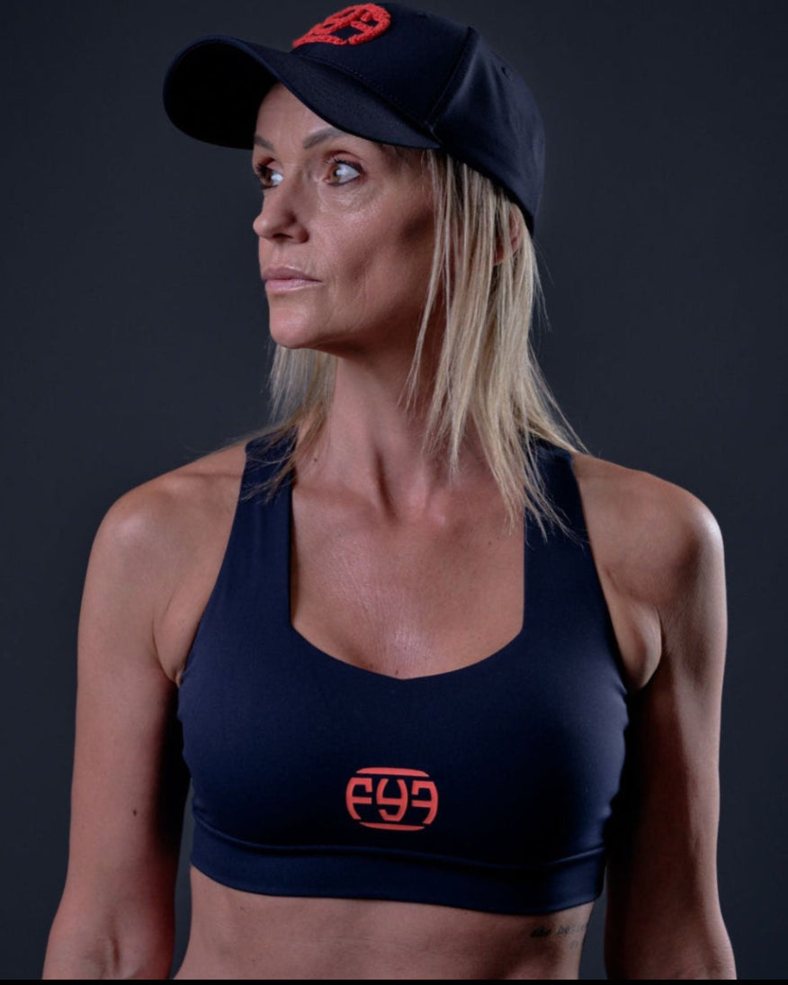 Brassière sport femme SKILL Navy