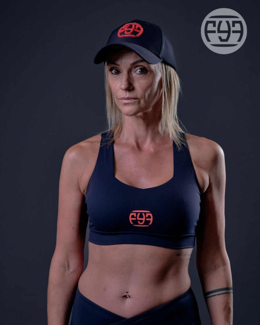 Brassière sport femme SKILL Navy
