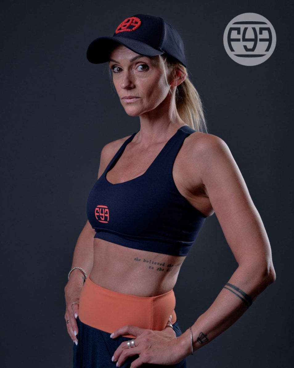 Brassière sport femme SKILL Navy