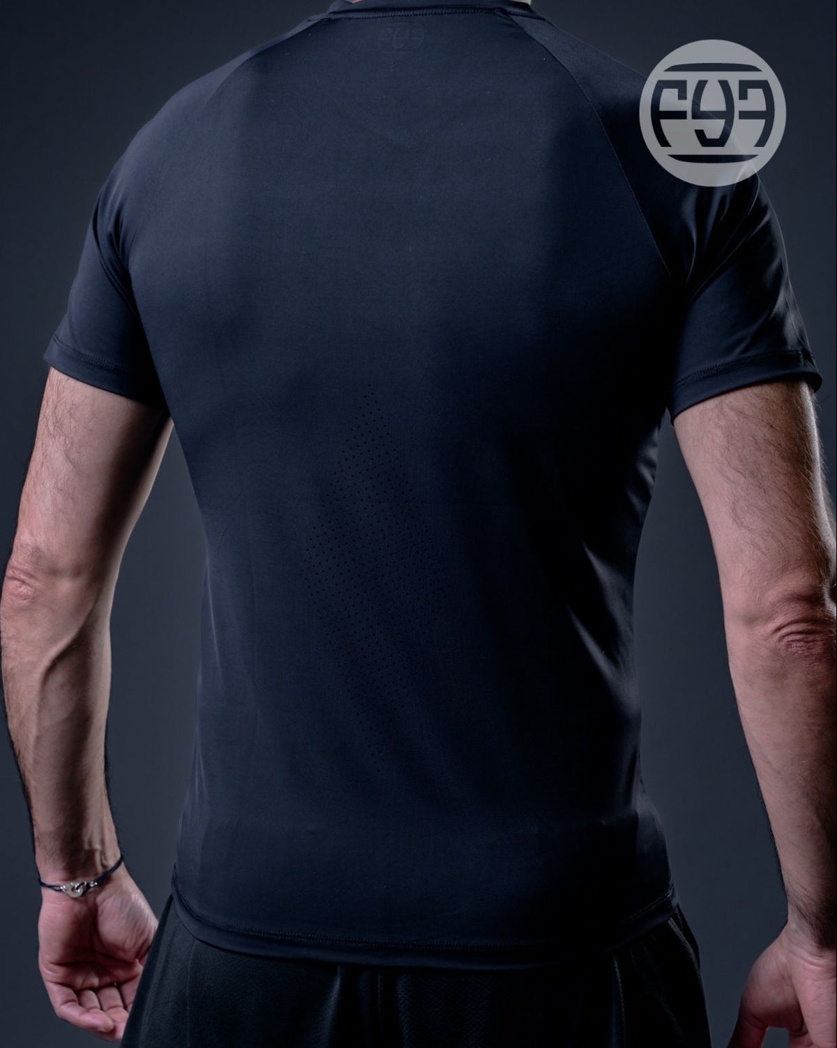T-shirt technique FIGHT Black