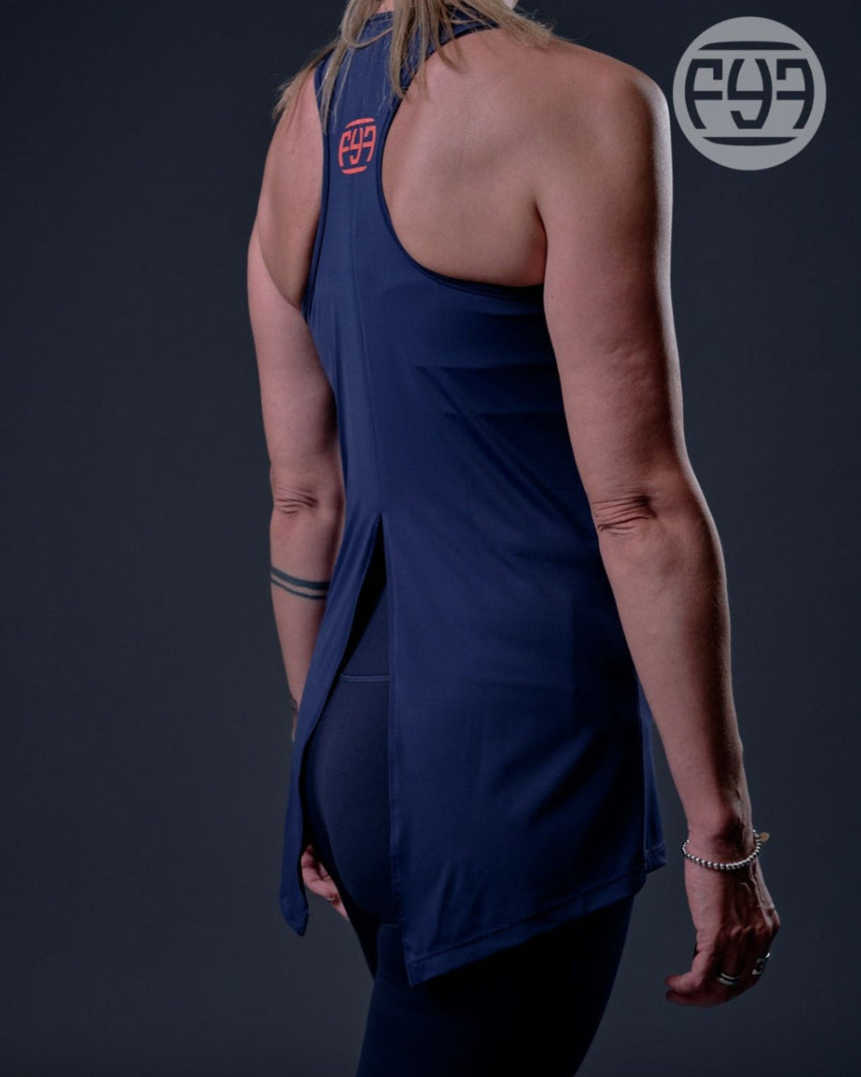 T-shirt sport femme HOOK Navy