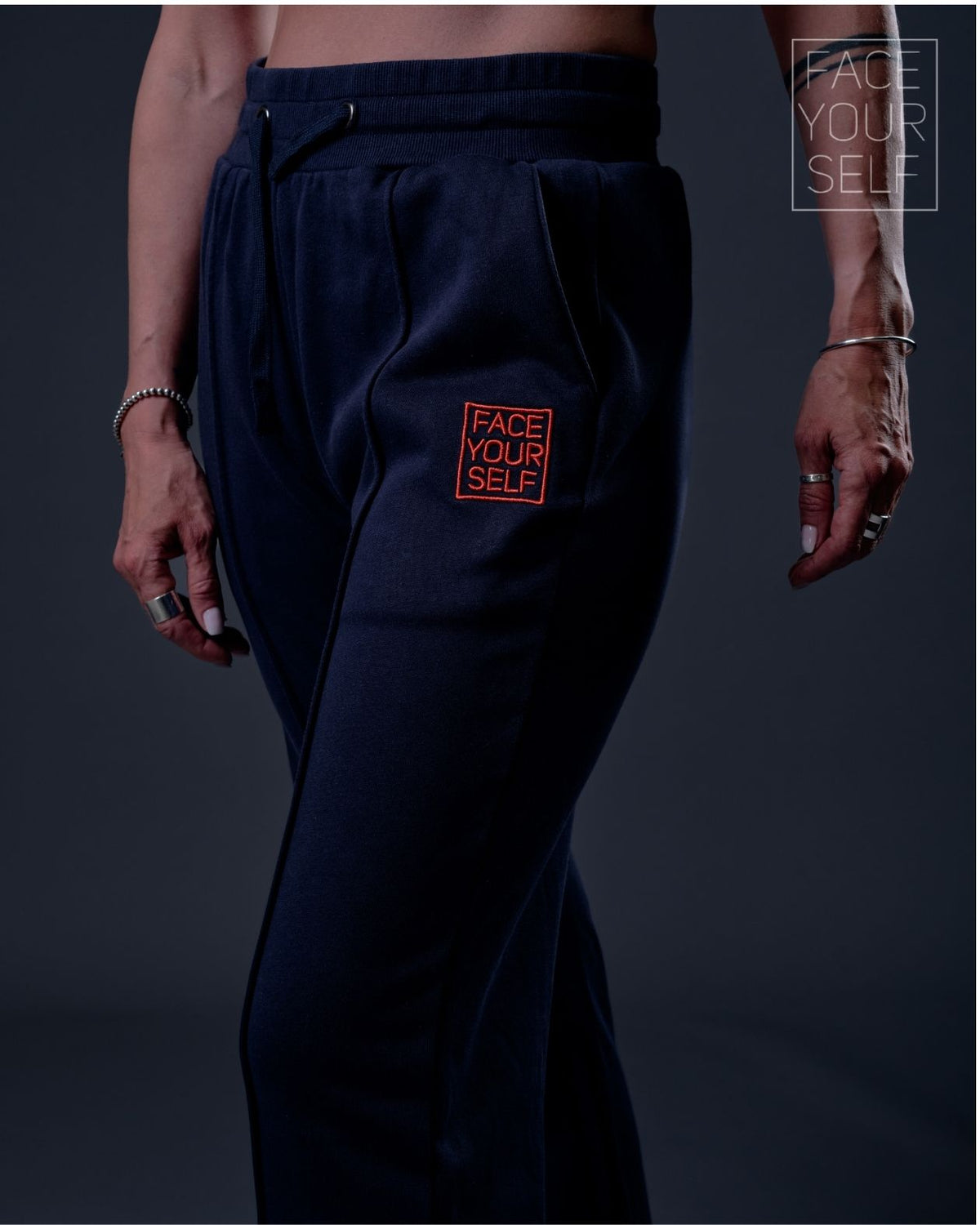 Pantalon survêtement femme HOPE Navy