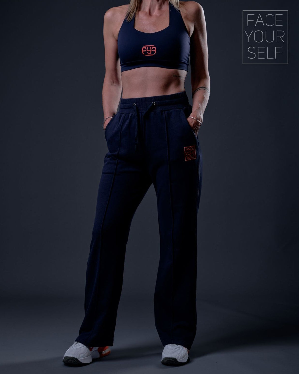 Pantalon survêtement femme HOPE Navy
