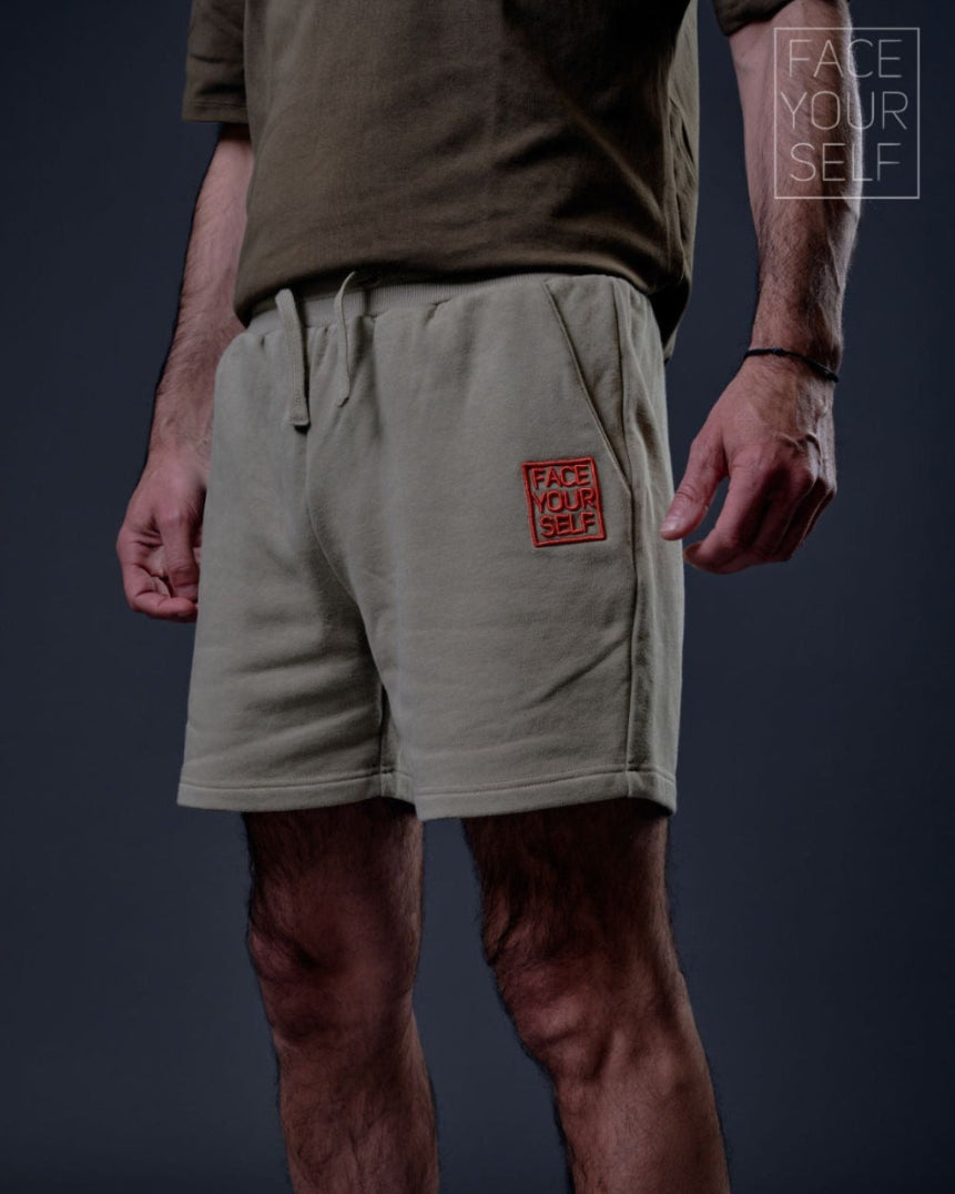 Short homme relax HIGH kaki