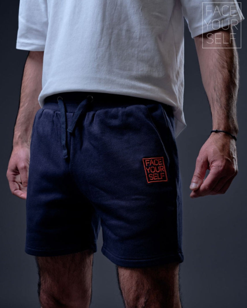Short homme relax HIGH navy