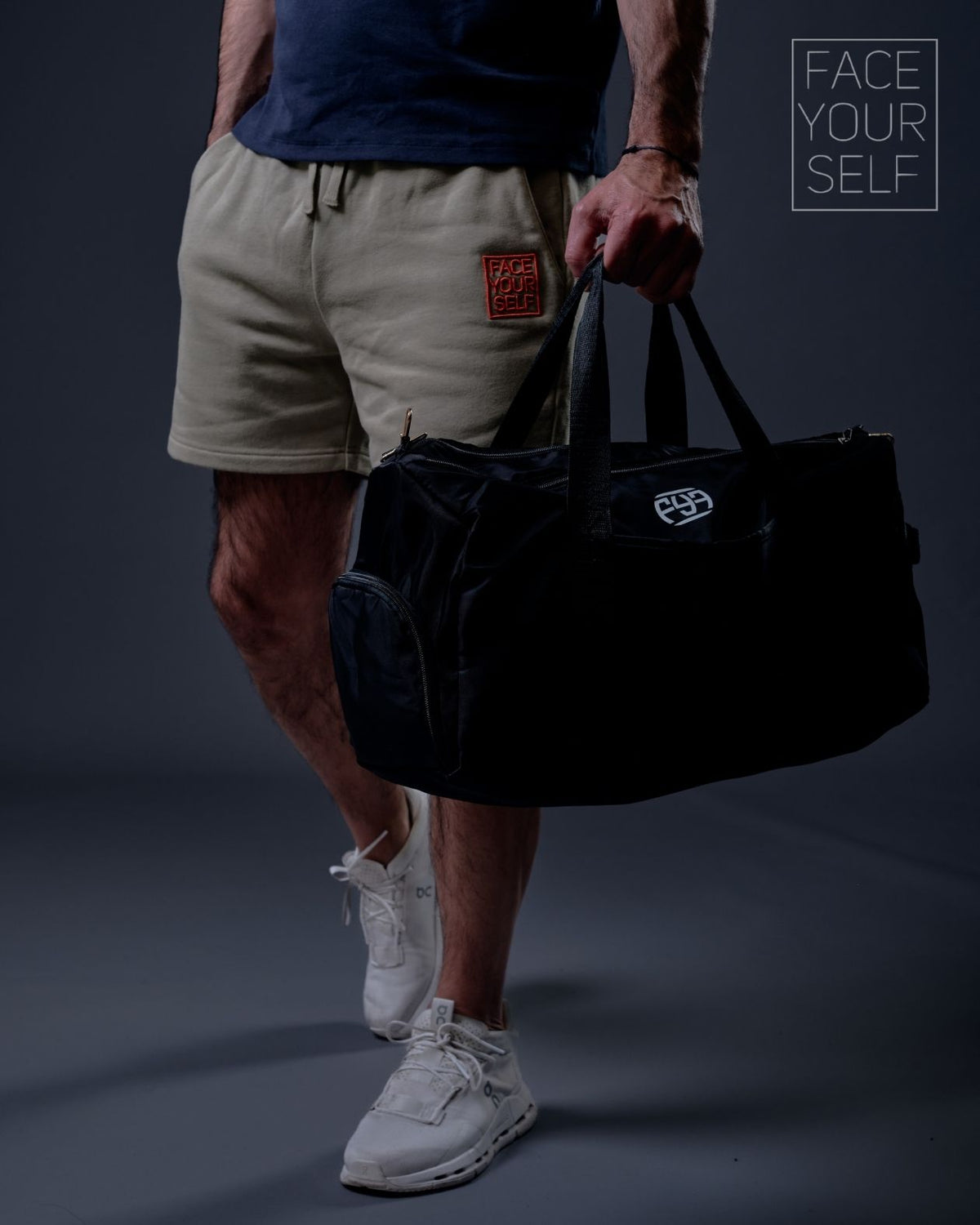 Short homme relax HIGH kaki