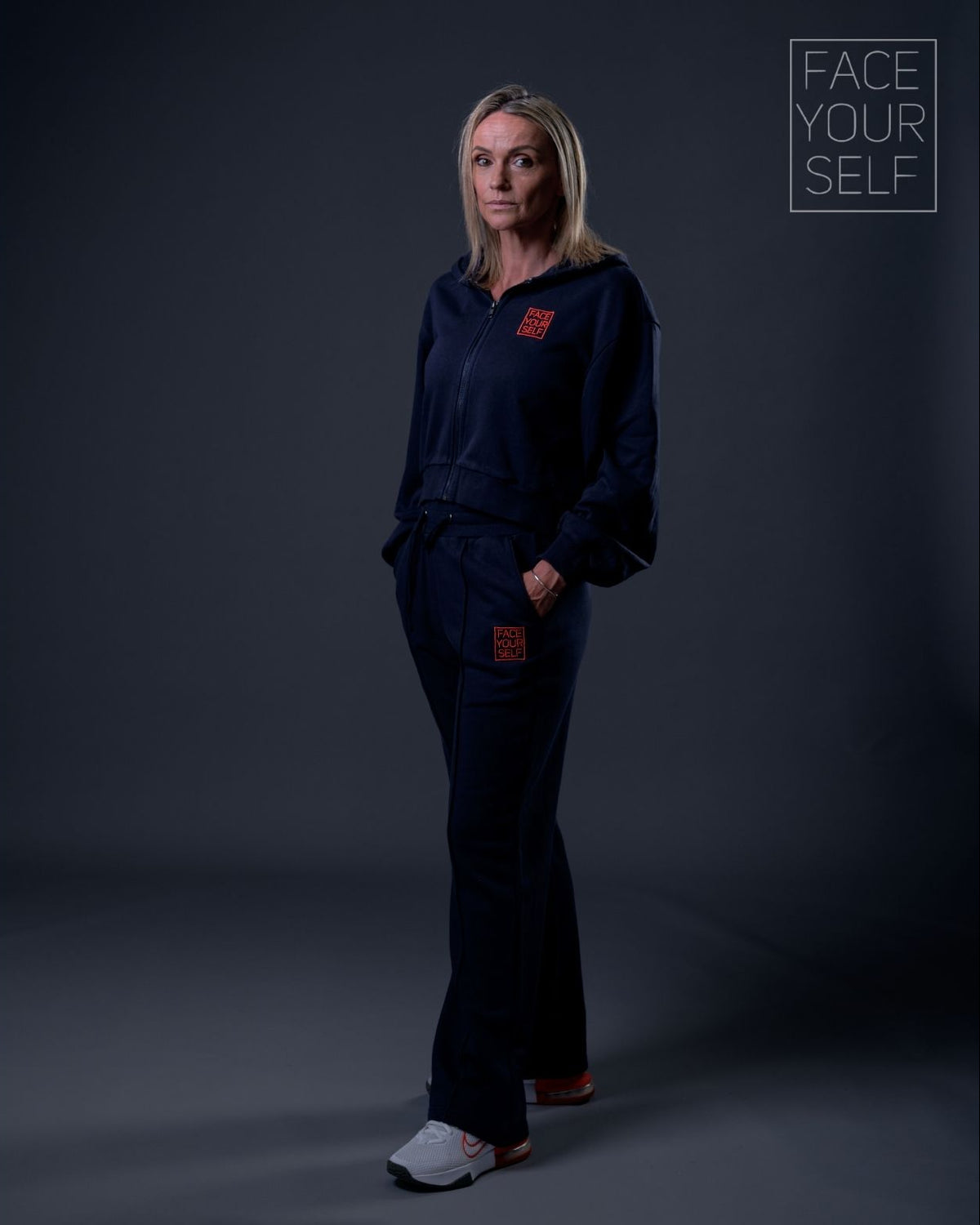 Pantalon survêtement femme HOPE Navy