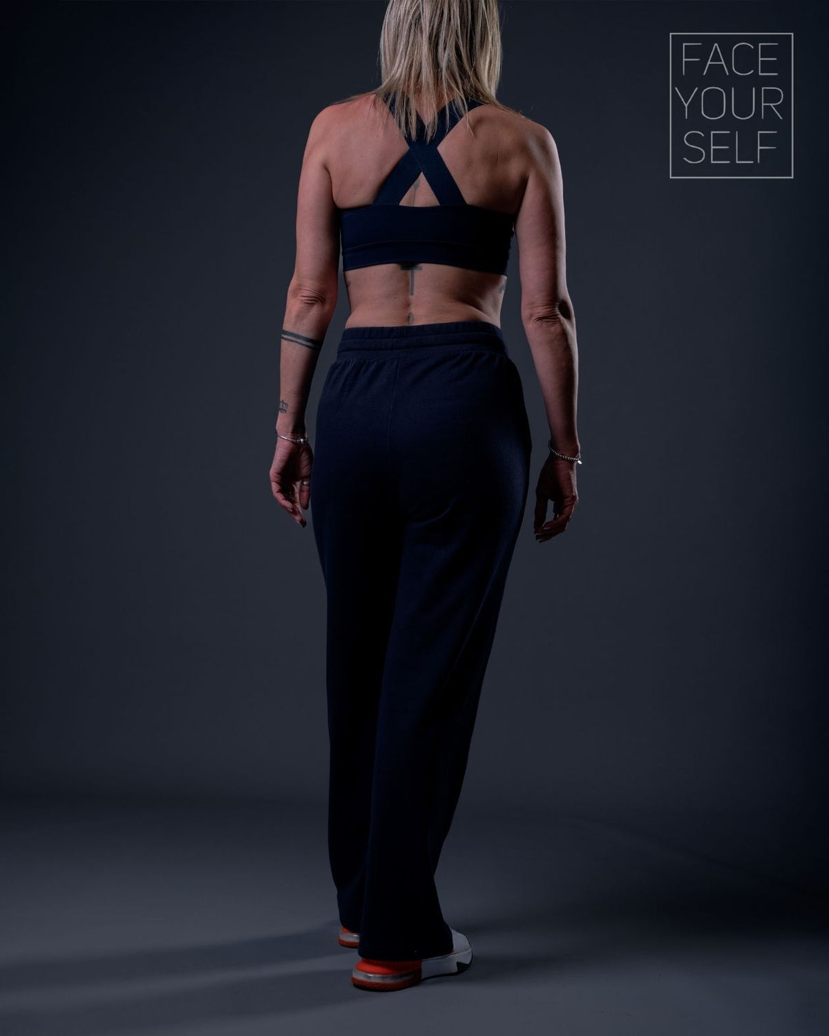 Brassière sport femme SKILL Navy