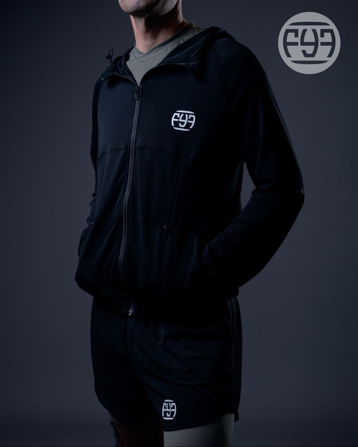 Veste de sport unisexe STRONG Black