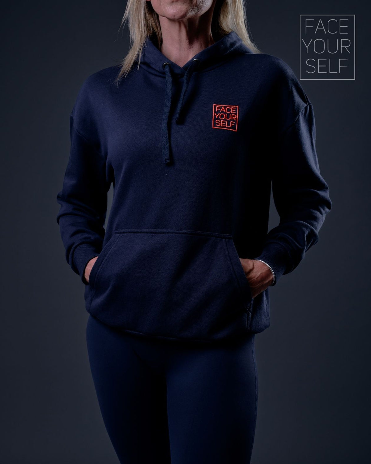 Hoodie unisexe TRUST Navy