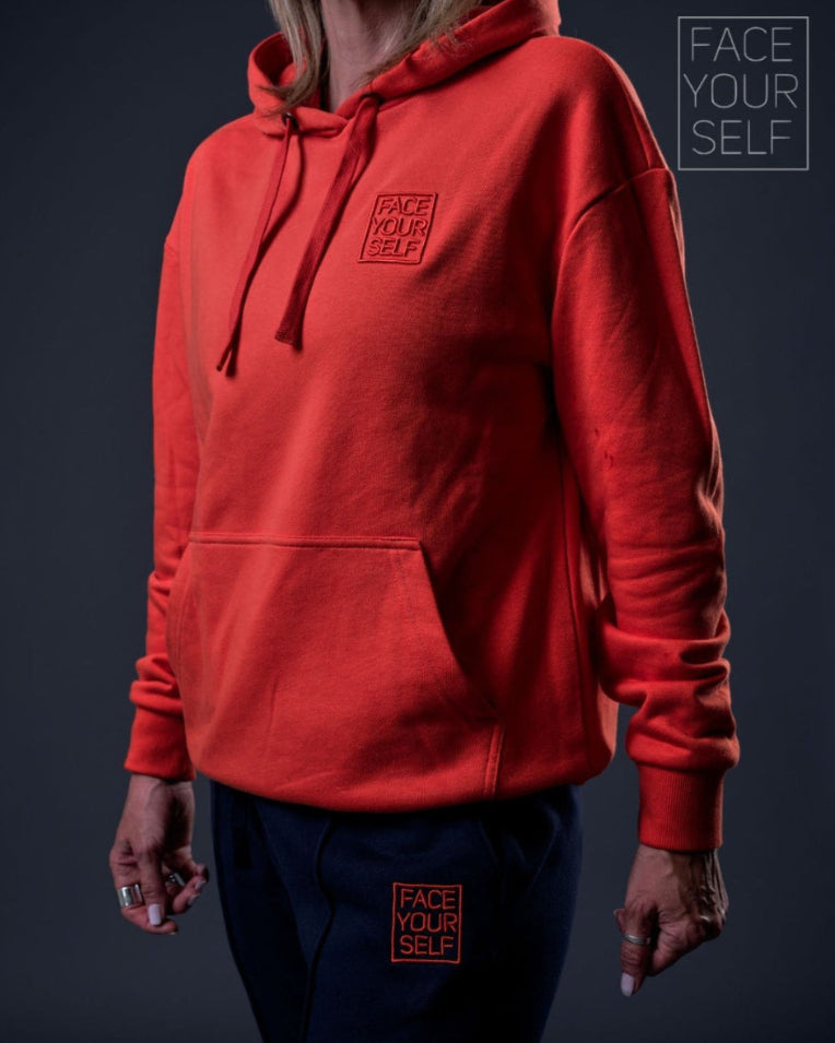 Hoodie unisexe TRUST Orange