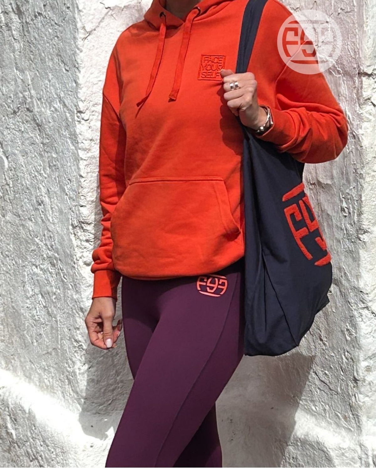 Hoodie unisexe TRUST Orange