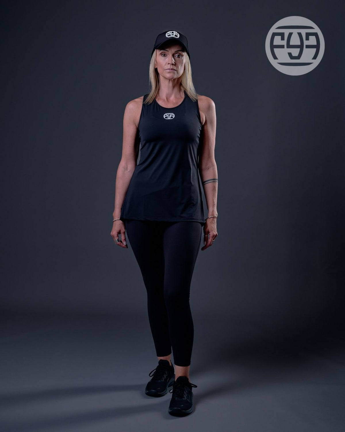 T-shirt sport femme HOOK Black