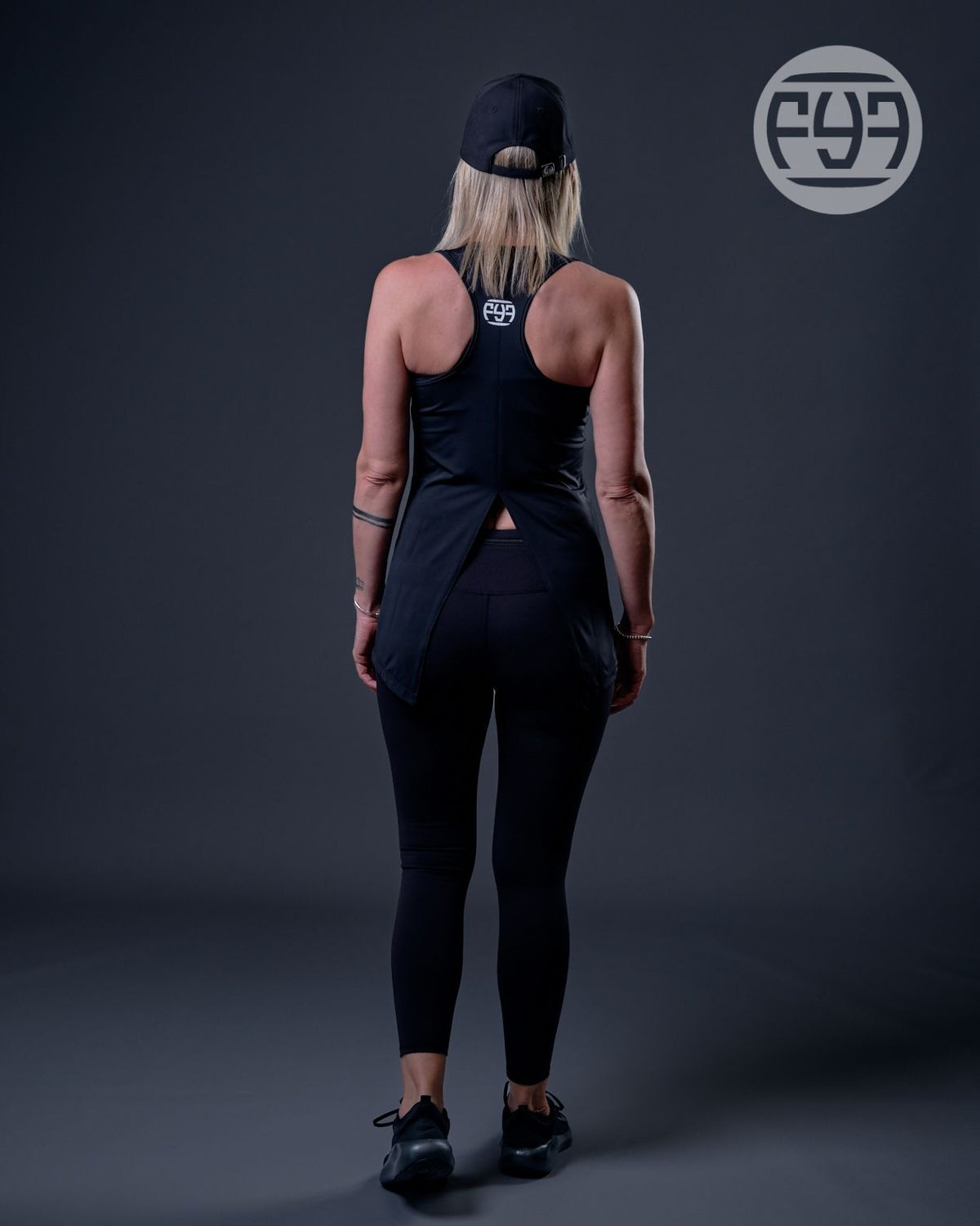T-shirt sport femme HOOK Black