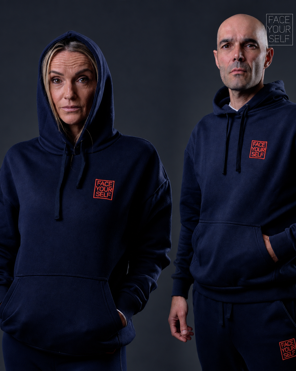 Hoodie unisexe TRUST Navy