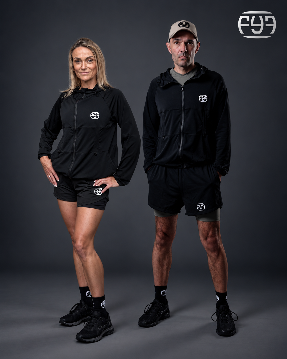 Veste de sport unisexe STRONG Black