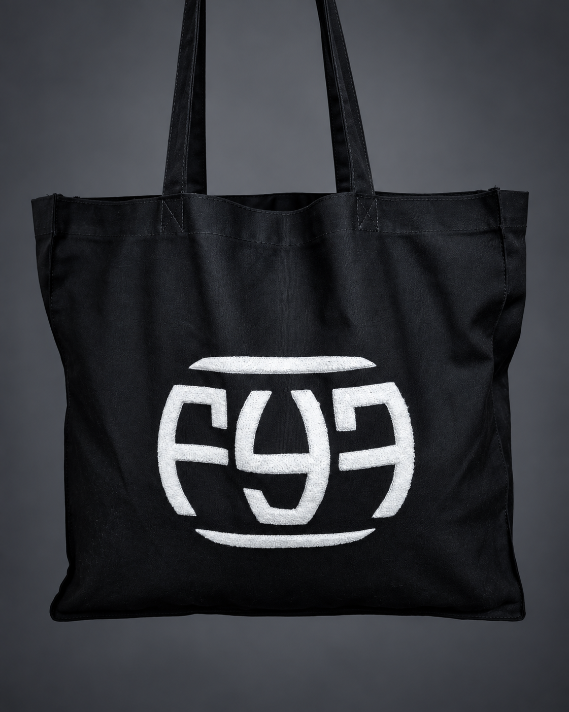 Tote Bag universel MOOVE Black logo Ecru