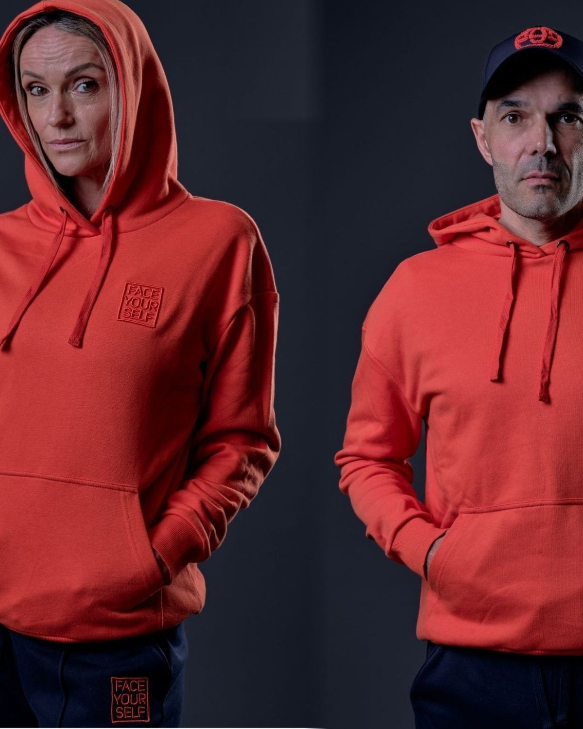 Hoodie unisexe TRUST Orange